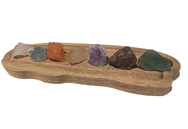 Lote de Minerales 7 Chakras en Bruto