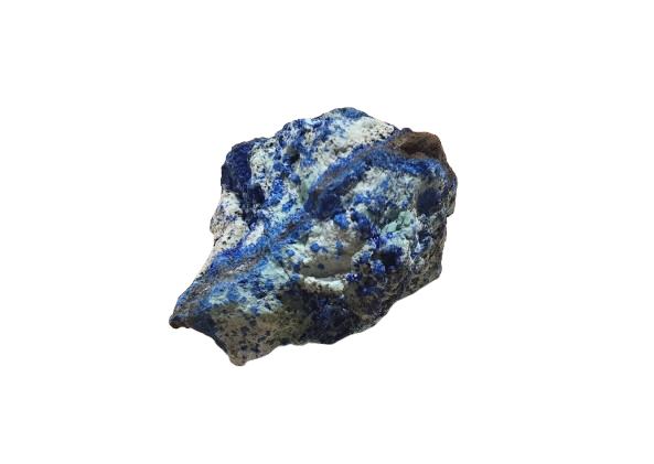 Azurita Mineral tres