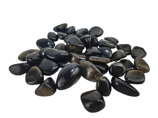 Chips Obsidiana Dorada