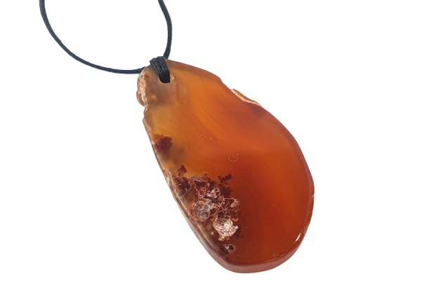 Colgante Agata en Lamina tres