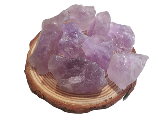 Cuarzo Amatista en bruto uno