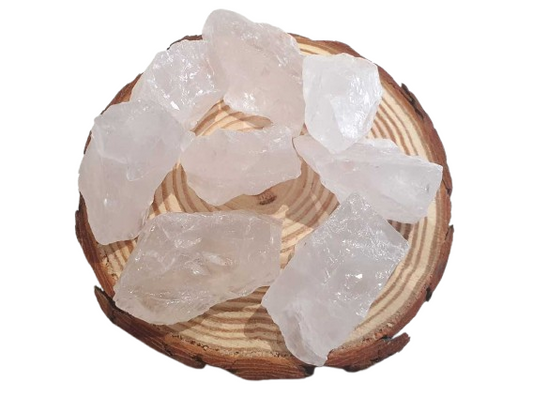 Cuarzo Blanco en Bruto dos