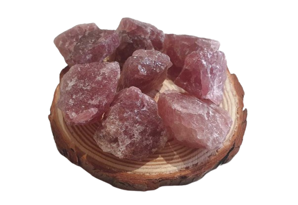 Cuarzo Rojo en Bruto