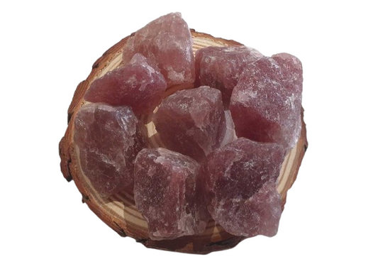 Cuarzo Rojo en Bruto dos