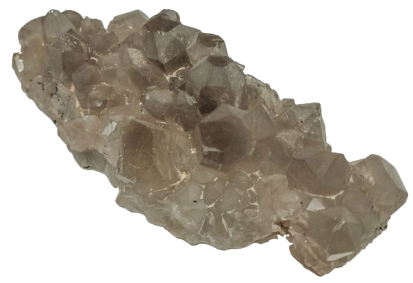 Drusa cuarzo ahumado 4