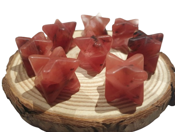 Estrella Merkaba Cornalina dos