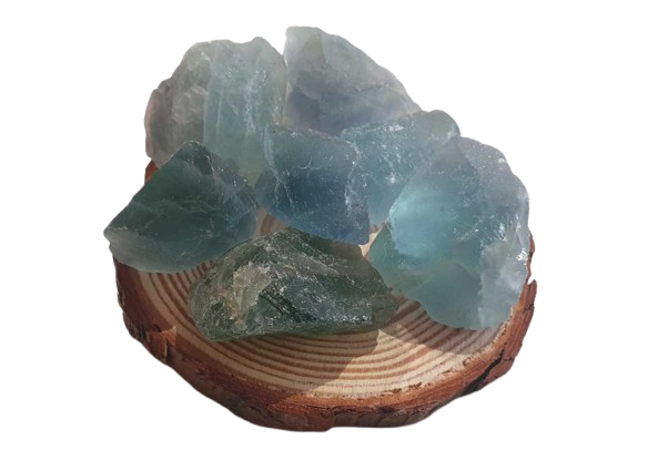 Fluorita en Bruto cinco