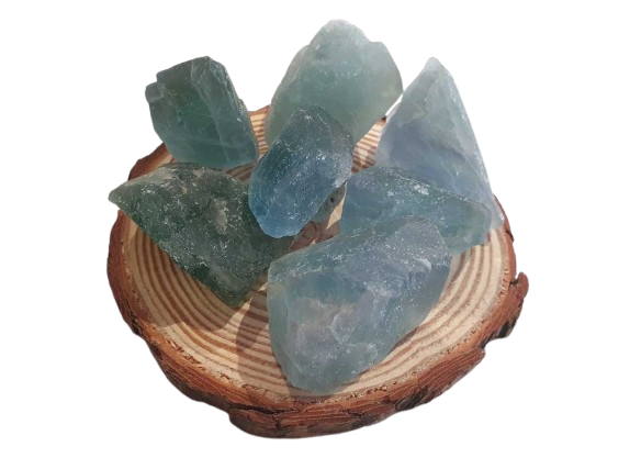 Fluorita en Bruto cuatro