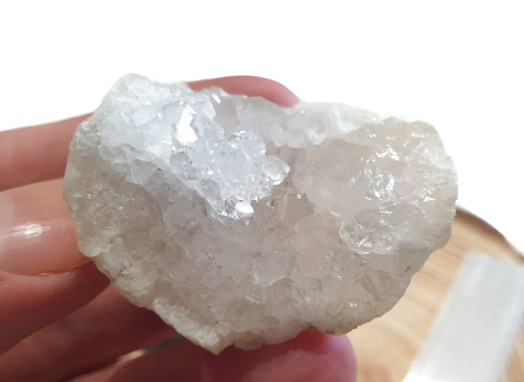 Lote labradorita, selenita y geoda de cuarzo 3