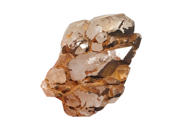 Racimo de Cuarzo con oxido de hierro 3