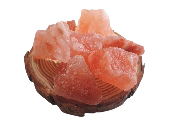 Sal del Himalaya en bruto cuatro