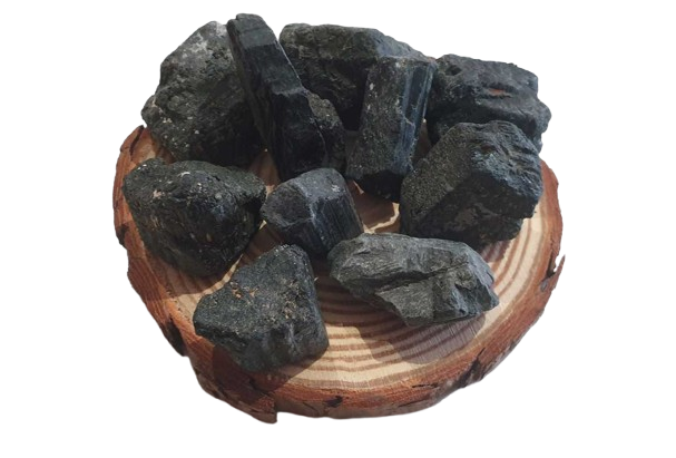 Turmalinac Negra en Bruto cinco