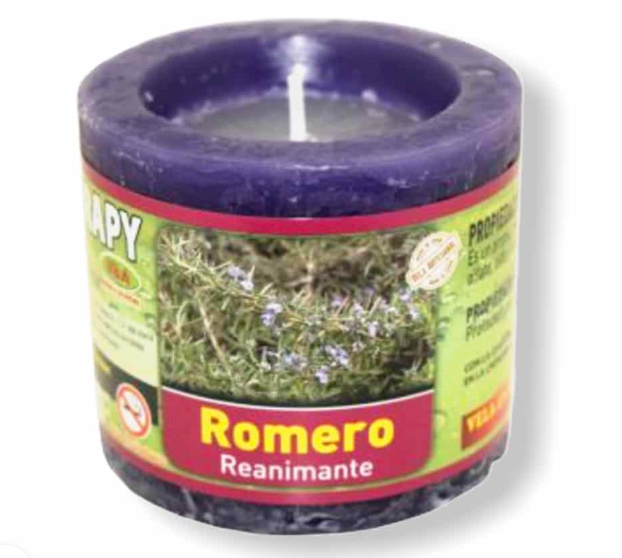 Velón de Aromaterapia de Romero, Reanimante