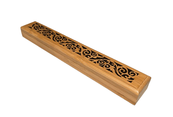 caja guarda inciensos de madera