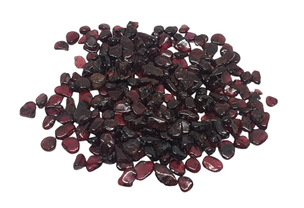 chips granate mineral cuatro