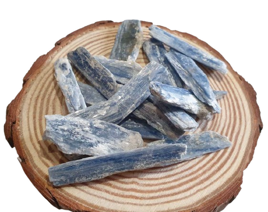 cianita azul en láminas