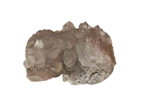 cristalización de cuarzo hialino