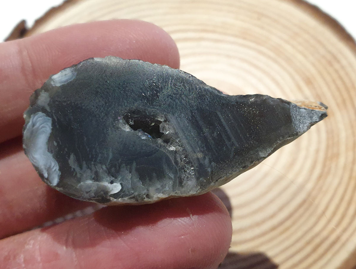 geoda agata oscura mineral