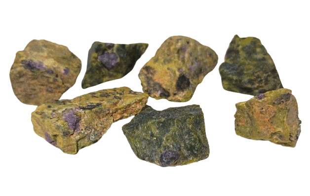 Atlantisita en bruto mineral