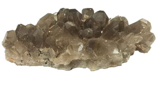 Drusa cuarzo ahumado 5