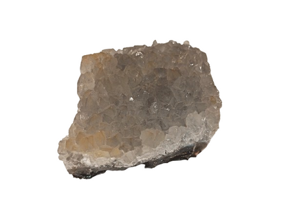 Drusa de cuarzo palido