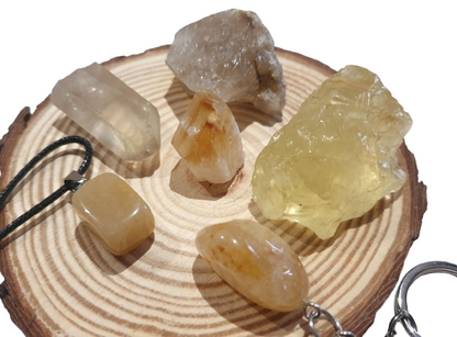 Lote cuarzo citrino 2