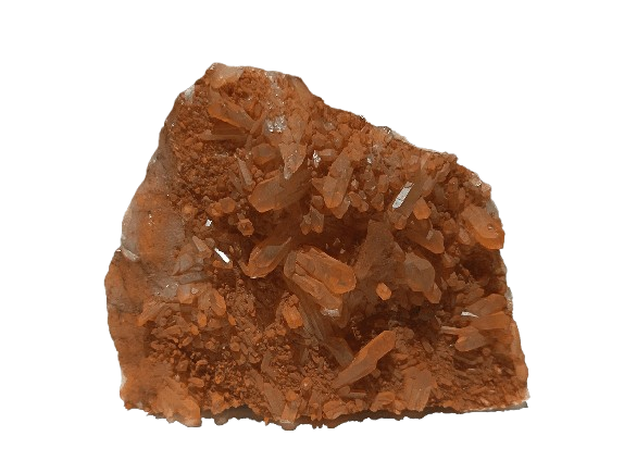 Matriz de Cuarzo Mandarina