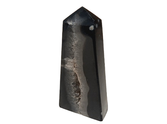 Punto de Ágata Geoda Sardónice