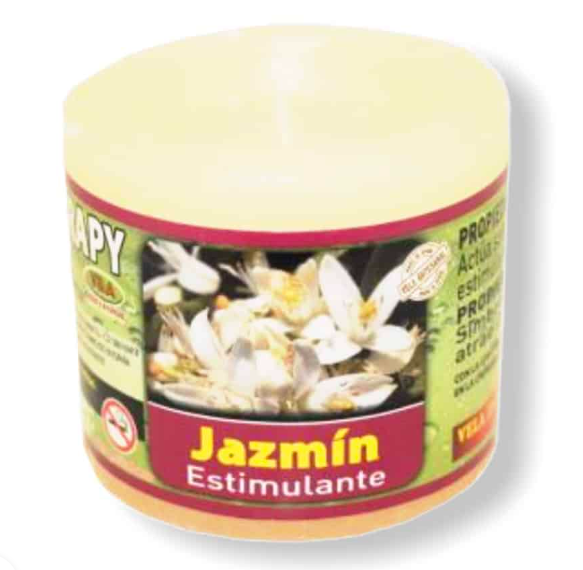 Velón de Aromaterapia de Jazmín, Estimulante