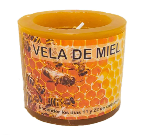 Velón de Aromaterapia de Miel, Relajante