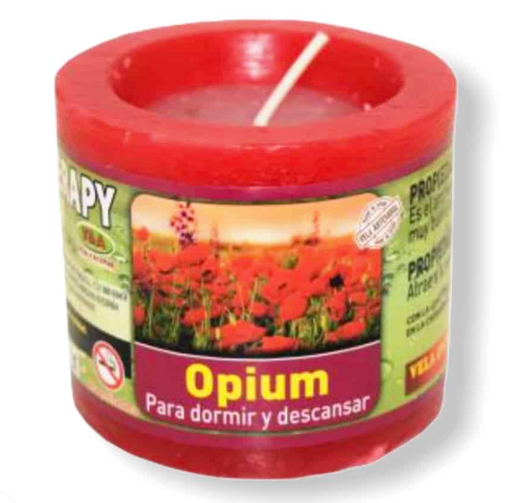 Velón de Aromaterapia de Opium, Para Dormir y Descansar
