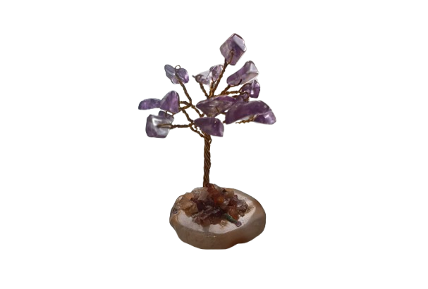 Árbol de la vida con base de ágata mini