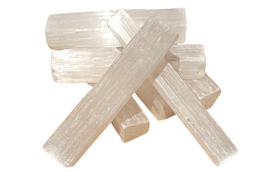 barra de selenita mineral