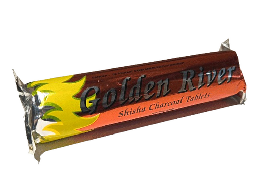 Carbón para Inciensos Golden River 33 mm – 10 Unidades (Autoencendido)