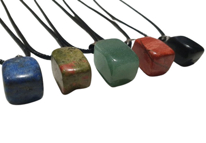 colgantes de minerales