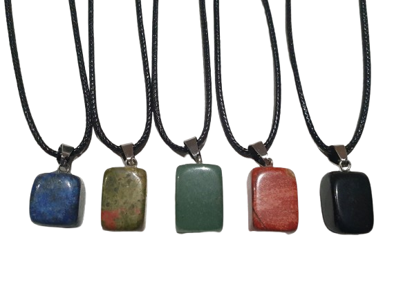 colgantes de minerales naturales almaedinia