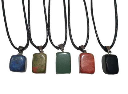 colgantes de minerales naturales almaedinia