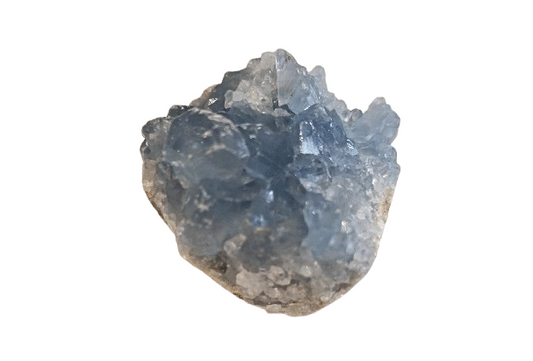 cristales de celestina azul