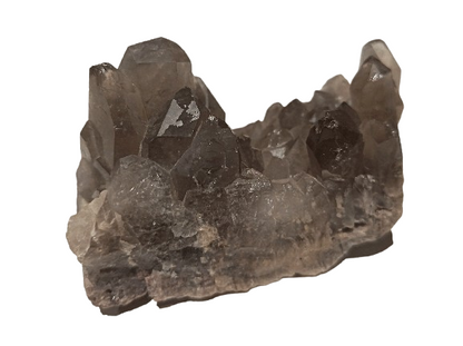 cristales de cuarzo ahumado