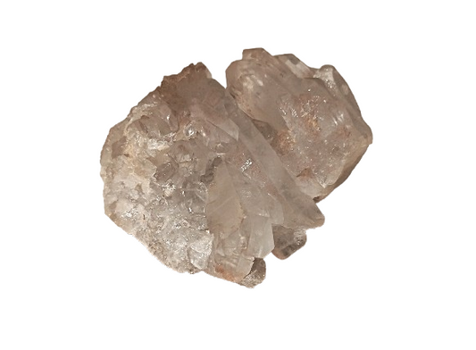 drusa de cuarzo hialino cristalizada