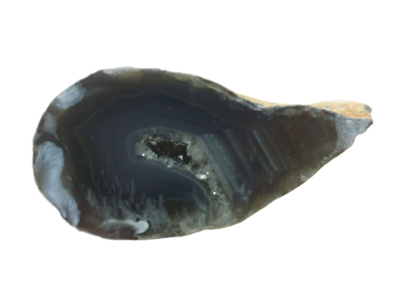 geoda agata oscura cuarzo