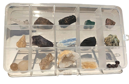 Kit de Minerales para Iniciación – Caja con 15 Minerales