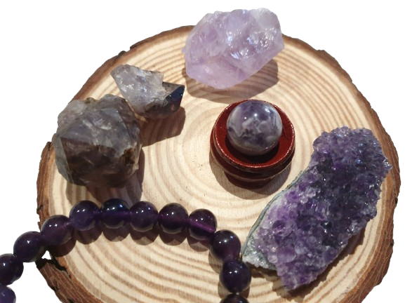 lote cuarzo amatista 3