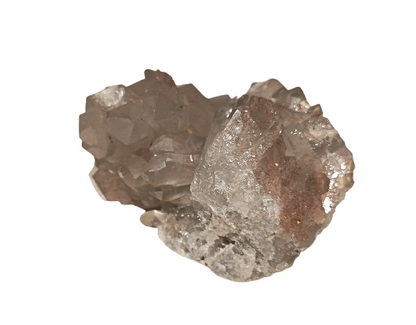 matriz de cuarzo hialino cristalizada