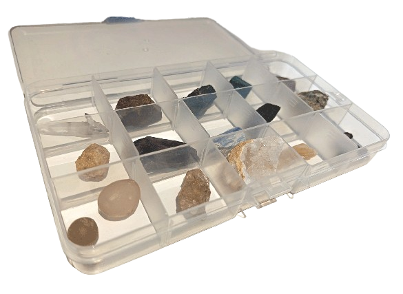 Kit de Minerales para Iniciación – Caja con 15 Minerales