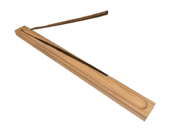 porta inciensos de madera para varillas