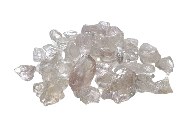 prasiolite en bruto