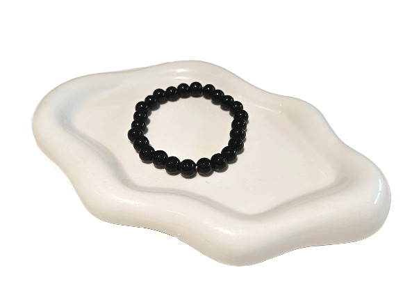 Pulsera de Ónix Negro Natural – Protección y Fuerza Interior