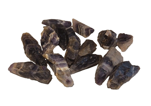 Puntas de Amatista Africana en Bruto