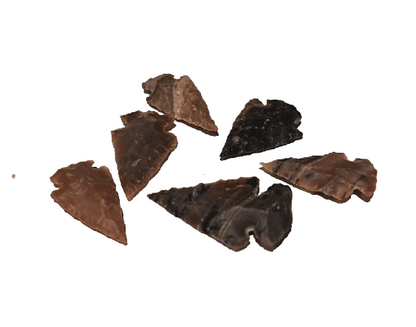 puntas de flecha de jaspe oceano almaedinia minerales